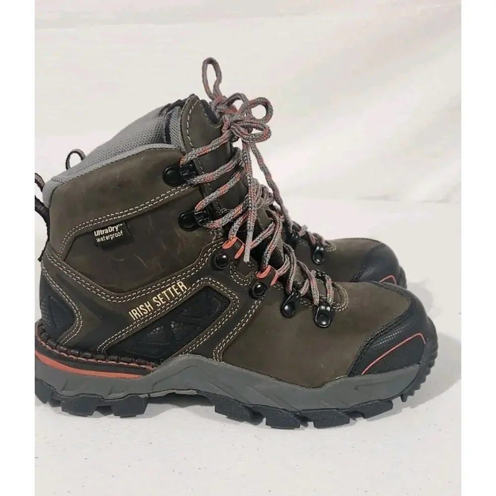 Red Wing Irish Setter Two Harbors Womens Steal Toe Work Vibram ASTM F2413-11 EH
